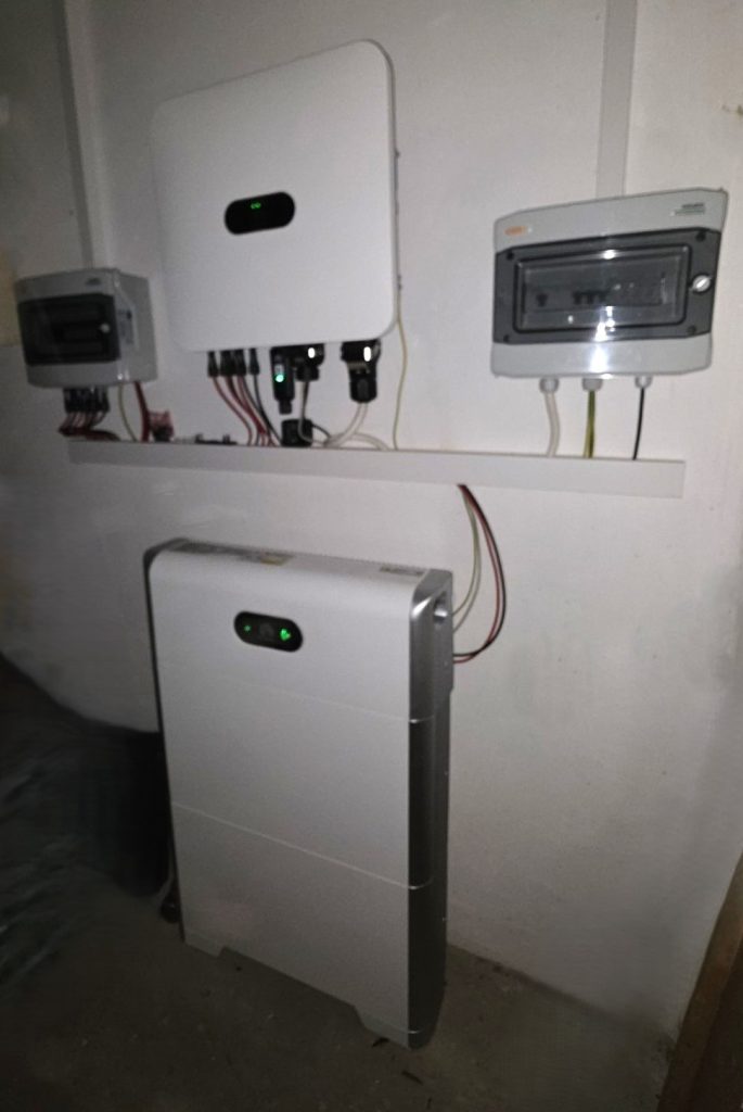 Huawei + 10 kWh akku